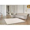 Alfombra Moderna Teddy New Sand 52 Shaggy, Felpa, Muy Gruesa Beige 60x100 Cm