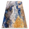 Alfombra Lavable Miro 51774.802 Abstração Antideslizante - Azul / Be 140x190 Cm