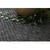 Alfombra Mimo 6272 Circulo Sisal Exterior Color Negro Circulo 200 Cm