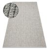 Alfombra Origi 3583 Gris - Hilo De Sisal Tejido Plano 78x150 Cm