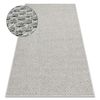 Alfombra Origi 3661 Gris - Hilo De Sisal Tejido Plano 58x100 Cm