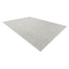 Alfombra Origi 3661 Gris - Hilo De Sisal Tejido Plano 58x100 Cm