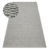 Alfombra Origi 3667 Gris - Hilo De Sisal Tejido Plano 78x150 Cm