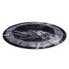 Alfombra Lavable Miro 51199.807 Circulo Mármol, Griego Antideslizante Circulo 160 Cm