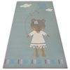 Alfombra Infantil Loko Ratón Verde Antideslizante 160x220 Cm