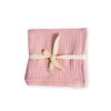 Set De 3 Muselinas 35x35 Cm Rosa Muslin Baby