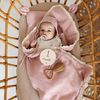 Mini Almohada De Minicuna 35x25 Cm Rosa Muslin Baby