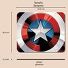 Alfombrilla Ratón Captain America 025 Marvel Multicolor