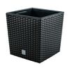 Maceta Rato 15,8l Con Cubilete Para Plantar En Antracita 26,2x26,2x26,6 Cm