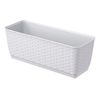 Maceta De La Colección Ratolla P dimensiones: 386x154x142 blanco marca: Prosperplast