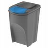 3 Cubos De Reciclaje Plástico Prosperplast Sortibox 105l Antracita