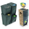 Cubos De Basura De Reciclaje 2x25l 2x35l