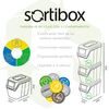 Set De 3 Cubos De Basura Keden Sortibox Para Reciclado, Gris, Volumen 3x20l
