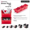 Pack De Contenedores Kistenberg Bineer Short Set Storage Bin 15,8x28,8