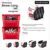 Pack De Contenedores De Plástico Kistenberg Bineer Long Set Storage Bin