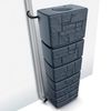 Barril De Captación De Agua Tower Stone 350l, 575x384x1800mm Antracita