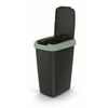 Keden Compacta Q Contenedor De Basura, Papelera De 12 Litros Color Verde