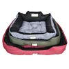 Cama Grande Para Perros Y Gatos 75 X 65 Verde - Kingdog Talla M