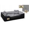 Cama Para Perro O Gato Prestige 130x105cm Gris/negro