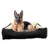 Ecco Cama Para Perro Y Gato Con Cojín Tamaño L Beige & Negro Impermeable Nylon Mascota Lavable Material Impermeabletamaño Interior: 100x80 / Tamaño Exterior: 115x95cm