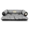 Kingdog Cama Para Perro Sofá Para Mascotas Corralito Prestige 100 X 70 Cm Impermeable Gris