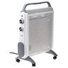 Convector Eléctrico Aire Caliente 2 Niveles Potencia Termostato Regulable Silencioso Portátil Blanco 2000w Adler Ad7750