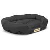 Cama Para Perro Ovalada 130x105 Cm Impermeable Color Negro