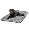 Prestige Cama Para Perro Colchoneta Impermeable Duradera (120 X 80 Cm, Hueso Negro)