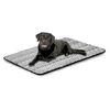 Cama Para Perro Antideslizante Polar 50x70 Cm Color Gris