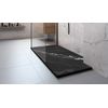 Plato De Ducha Rea Magnum Carrara Black 90x120