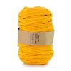 Was Cordón De Algodón Con Núcleo De Poliéster, Hilo De Algodón Diy, Macramé, Tejer, Cordón De Algodón Ideal Para Manualidades (9 Mm, 50 M, Amarillo Oscuro)