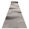 Alfombra De Pasillo Sizal Floorlux Modelo 20212 Plateado/negro 70 Cm 70x100 Cm