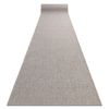 Alfombra De Pasillo Sizal Floorlux Modelo 20433 Liso Plateado 70 Cm 70x100 Cm