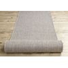 Alfombra De Pasillo Sizal Floorlux Modelo 20433 Liso Plateado 70 Cm 70x100 Cm