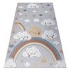 Alfombra Bono 8437 Nubes, Cielo, Gris Claro / Crema 180x270 Cm