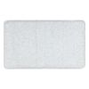 Alfombra De Baño Synergy, Glamour, Antideslizante, Suave - Lurex Blan 50x80 Cm