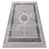 Bliss Z160az246 Alfombra Gris Oscuro / Gris - Marco, Griego, Exclusivo 180x270 Cm