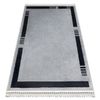 Alfombra Amour 53113d Gris - Marco, Moderno, Elegante 78x150 Cm