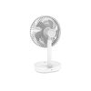 Ventilador Portátil Con Lámpara Y Batería