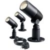 Foco Led Alder 3 Pzas 2 W Antracita 2580063 Garden Lights