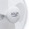 Ventilador Pie Oscilante 40 Cm, 3 Velocidades, Altura Ajustable,función Bloqueo Oscilación Blanco 90w Adler Ad 7305