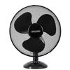 Ventilador Portátil Sobremesa Oscilante 23 Cm, 3 Velocidades, Función Bloqueo Oscilación Negro 45w Mesko Ms 7308