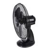 Ventilador Portátil Sobremesa Oscilante 23 Cm, 3 Velocidades, Función Bloqueo Oscilación Negro 45w Mesko Ms 7308