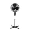 Ventilador Pie Oscilante 40 Cm, 3 Velocidades, Altura Ajustable, Función Bloqueo Oscilación Negro 90w Mesko Ms 7311