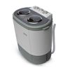 Mini Lavadora Centrifugadora Portátil, 3kg Lavado, 2 Compartimentos, Programa Lavado 15m Blanco/gris 190 W Camry Cr 8052