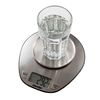 Báscula De Cocina Digital Con Bol Removible, Tazón 1,8 L, Acero Inox, Medición Líquidos, Precisión 1g Plata  Mesko Ms3152