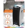 Climatizador Evaporativo 8 L Portátil, Air Cooler, Humidificador, Purificador, Mando Distancia Blanco 325w Camry Cr 7905