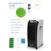 Climatizador Evaporativo 8 L Portátil, Air Cooler, Humidificador, Purificador, Mando Distancia Blanco 325w Camry Cr 7905