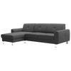 Chaise Longe Axel Mirpytengo 260x80x150 Cm - Roman Noir