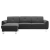 Chaise Longe Axel Mirpytengo 260x80x150 Cm - Roman Noir